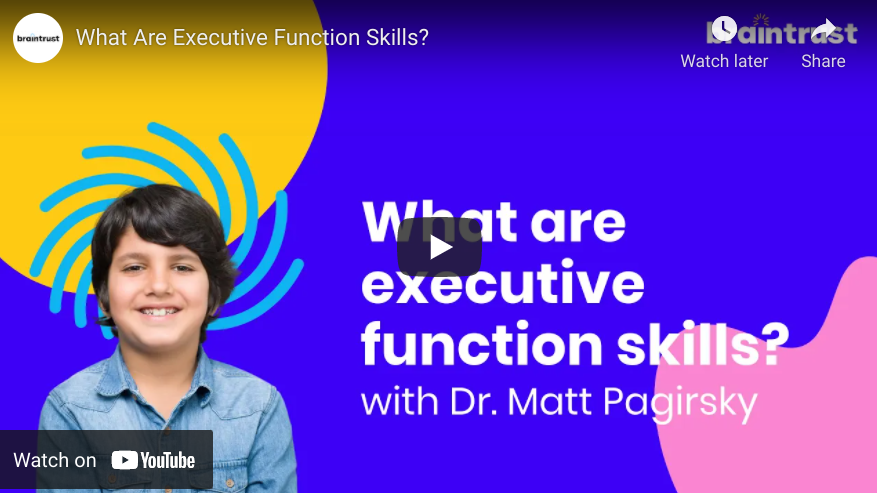 What are Executive Function Skills?